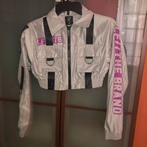 LF The Brand Cropped Harness Jacket
